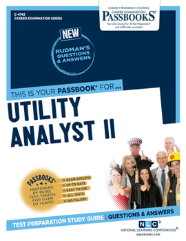 Paperback Utility Analyst II (C-4742): Passbooks Study Guide Volume 4742 Book