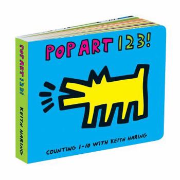 Board book Keith Haring Pop Art 123! Book
