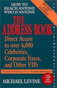 Paperback The Address Book: How to Reach anyone who is anyone Book