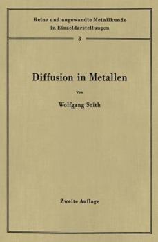 Paperback Diffusion in Metallen: Platzwechselreaktionen [German] Book