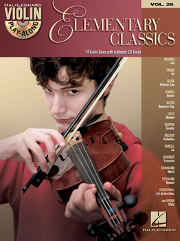Paperback Elementary Classics: Violin Play-Along Volume 26 Book