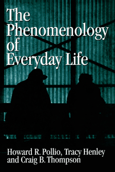 Hardcover The Phenomenology of Everyday Life: Empirical Investigations of Human Experience Book