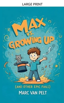 Paperback Max vs Growing Up (And Other Epic Fails) [Large Print] Book