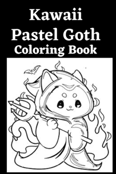 Kawaii Pastel Goth Coloring Book