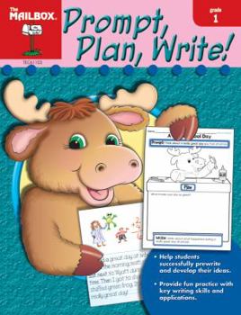 Paperback Prompt, Plan, Write! (Gr. 1) Book