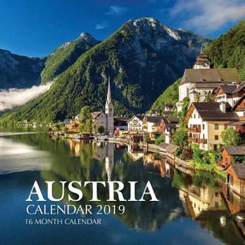 Paperback Austria Calendar 2019: 16 Month Calendar Book