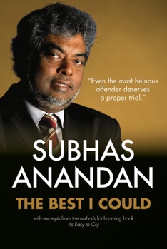 Paperback The Best I Could: Subhas Anandan Book
