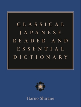 Hardcover Classical Japanese Reader and Essential Dictionary Book