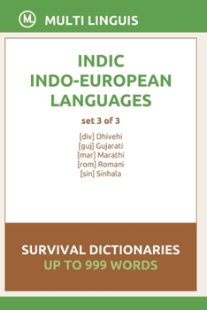 Paperback Indic Languages Survival Dictionaries (Set 3 of 3) Book