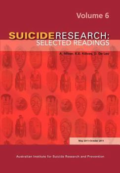 Paperback Suicide Research: Selected Readings Volume 6 Book