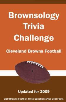 Paperback Brownsology Trivia Challenge: Cleveland Browns Football Book