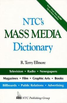 Paperback Ntc's Mass Media Dictionary Book