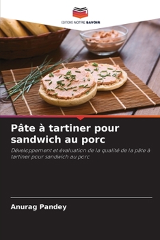 Paperback Pâte à tartiner pour sandwich au porc [French] Book