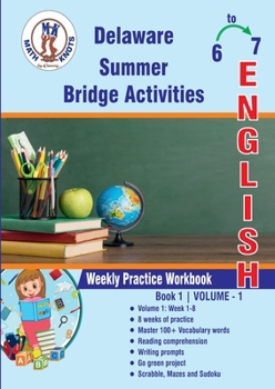 Paperback GRADE 6 TO 7 : DELAWARE Summer English Bridge Activities Book