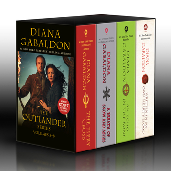 Mass Market Paperback Outlander Volumes 5-8 (4-Book Boxed Set): The Fiery Cross, a Breath of Snow and Ashes, an Echo in the Bone, Written in My Own Heart's Blood Book