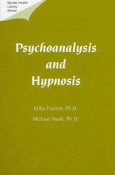 Hardcover Psychoanalysis and Hypnosis Book