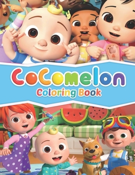 Paperback Cocomelon Coloring Book: Dollhouses (Books) Book