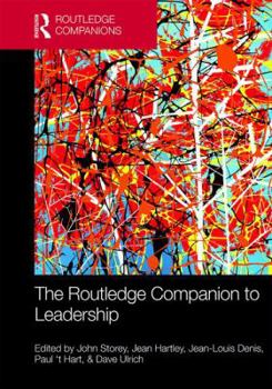 Hardcover The Routledge Companion to Leadership Book
