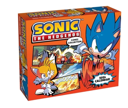 Calendar Sonic the Hedgehog Comic Collection 2024 Day-To-Day Calendar Book