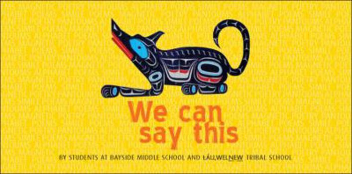 Paperback We can say this Book