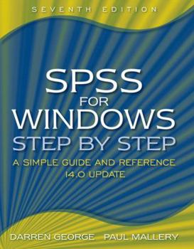 Paperback SPSS for Windows Step-By-Step: A Simple Guide and Reference, 14.0 Update Book
