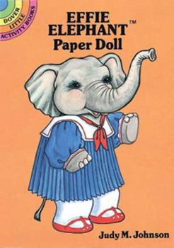 Paperback Effie Elephant Paper Doll Book