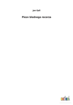 Paperback Piesn blednego recerza [Polish] Book