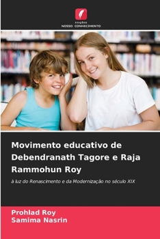 Paperback Movimento educativo de Debendranath Tagore e Raja Rammohun Roy [Portuguese] Book