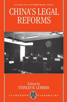 Paperback China's Legal Reforms Book