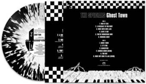 Ghost Town   Black/White Splatter