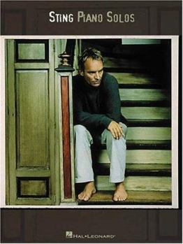 Paperback Sting Piano Solos Book