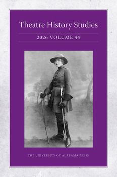 Paperback Theatre History Studies 2026, Vol 44 Book