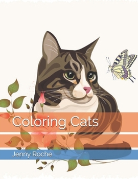 Paperback Coloring Cats Book