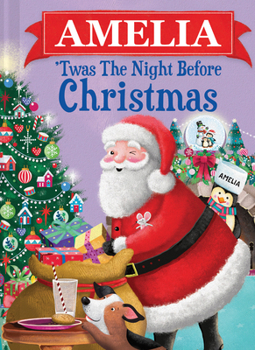 Hardcover Amelia 'Twas the Night Before Christmas Book