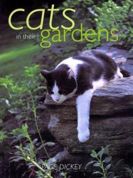 Hardcover Cats in Their Gardens Book