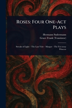 Paperback Roses: Four One-Act Plays Book