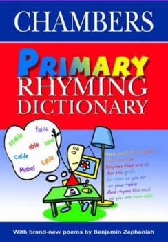 Hardcover Chambers Primary Rhyming Dictionary Book