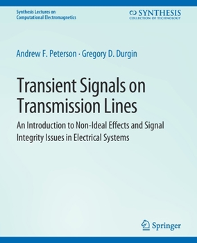 Paperback Transient Signals on Transmission Lines Book