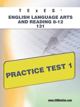 Paperback TExES English Language Arts and Reading 8-12 131 Practice Test 1 Book