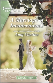Mass Market Paperback A Marriage of Inconvenience: A Clean Romance [Large Print] Book