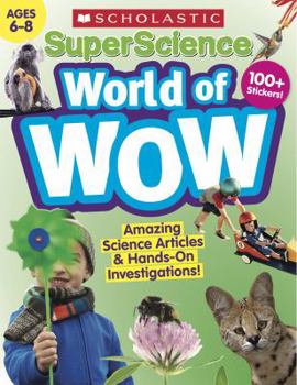 Paperback Superscience World of Wow (Ages 6-8) Workbook Book