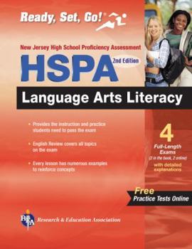 Paperback New Jersey HSPA Language Arts Literacy Book