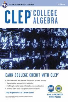 Paperback Clep(r) College Algebra Book + Online Book