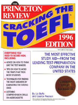 Paperback Cracking the TOEFL 96 Ed W/Audio Book