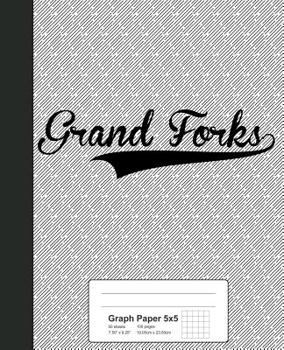 Paperback Graph Paper 5x5: GRAND FORKS Notebook Book