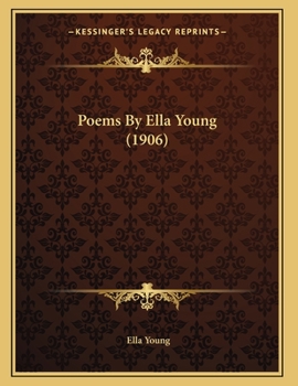 Paperback Poems By Ella Young (1906) Book
