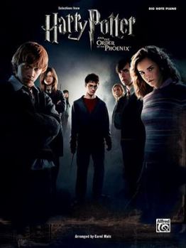 Paperback Selections from Harry Potter and the Order of the Phoenix: Big Note Piano Book
