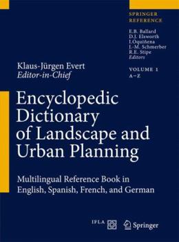 Paperback Encyclopedic Dictionary of Landscape and Urban Planning: Multilingual Reference Book in English, Spanish, French and German [Spanish] Book