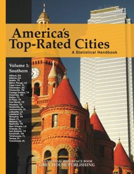 Paperback America's Top-Rated Cities, 4 Volume Set, 2021: Print Purchase Includes 2 Years Free Online Access Book