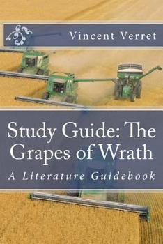Paperback Study Guide: The Grapes of Wrath: A Literature Guidebook Book